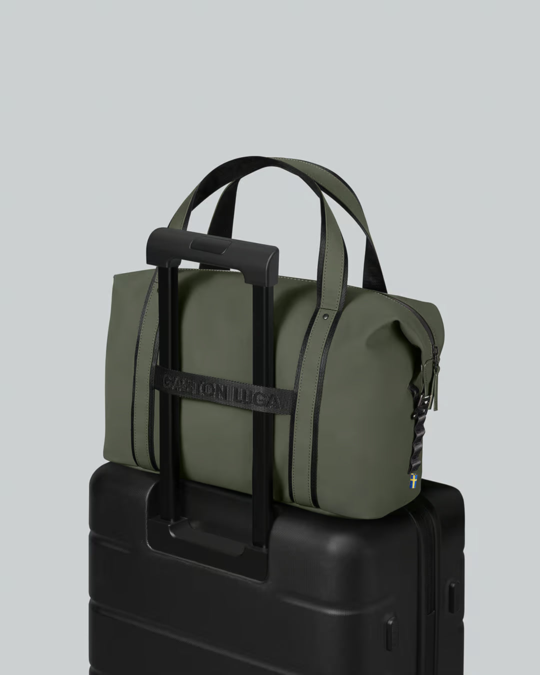 Olive Small Däsh Weekender 2.0 Waterproof Bag Gaston Luga