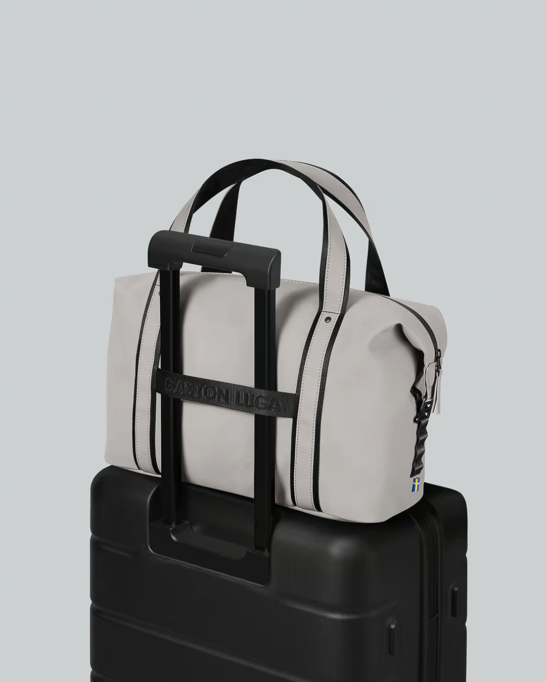 Taupe Small Däsh Weekender 2.0 Waterproof Bag Gaston Luga