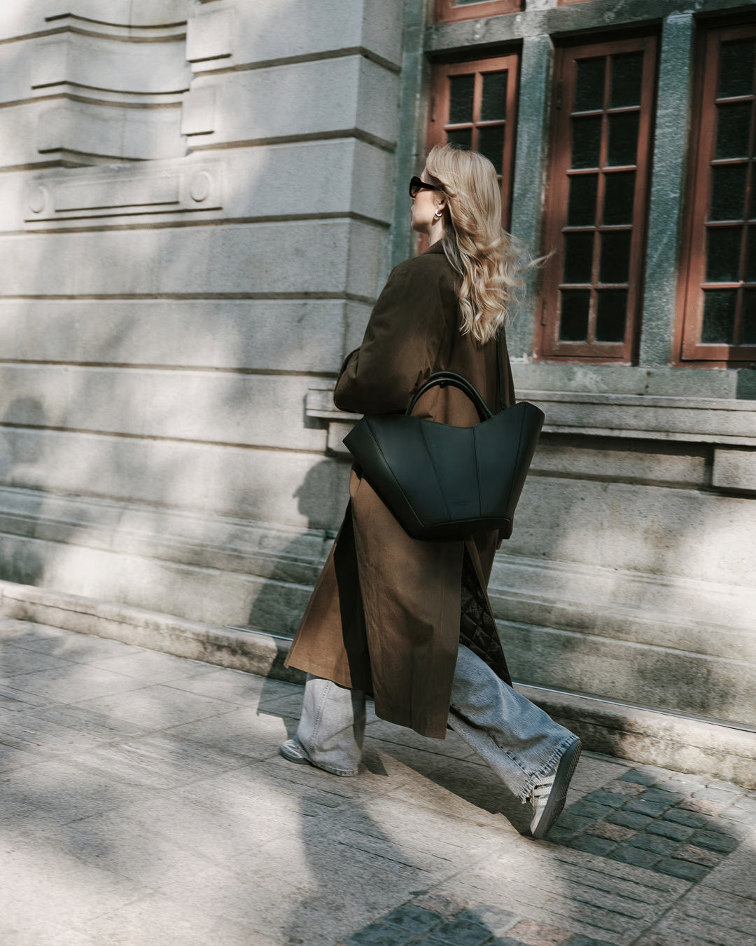 Black Josefine Waterproof Tote Bag Gaston Luga