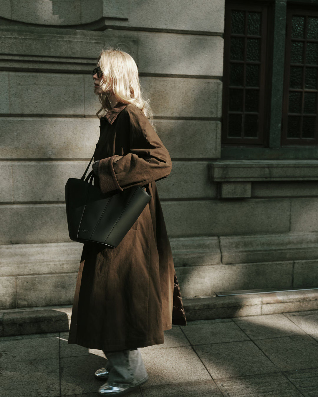 Black Josefine Waterproof Tote Bag Gaston Luga