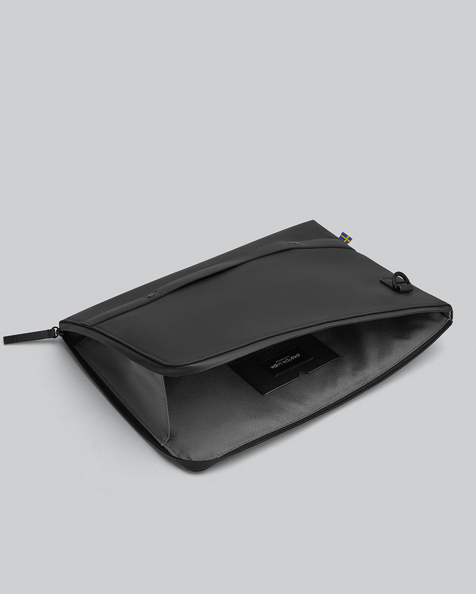 Black Spläsh Laptop Bag 13"/14" Gaston Luga