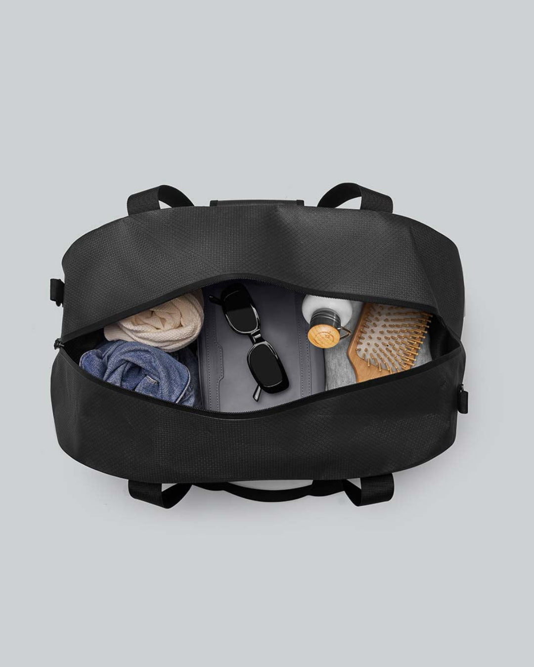 Black Lightweight Waterproof DuoSeal Duffel