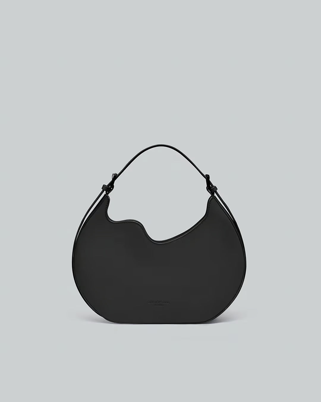 Black Mila Waterproof Shoulder Bag Gaston Luga