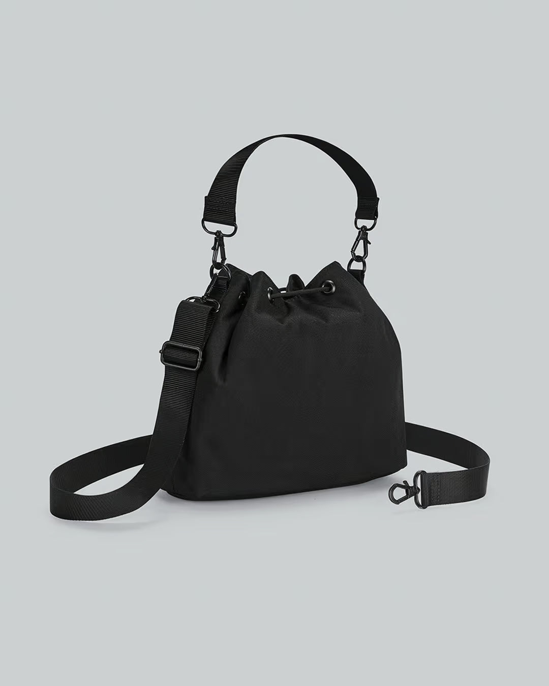 Weave Black Spläsh Bucket Waterproof Crossbody Bag Gaston Luga