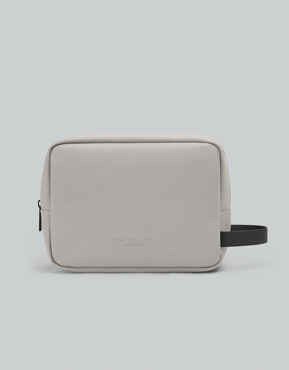 Taupe Spläsh Toiletry Bag Gaston Luga