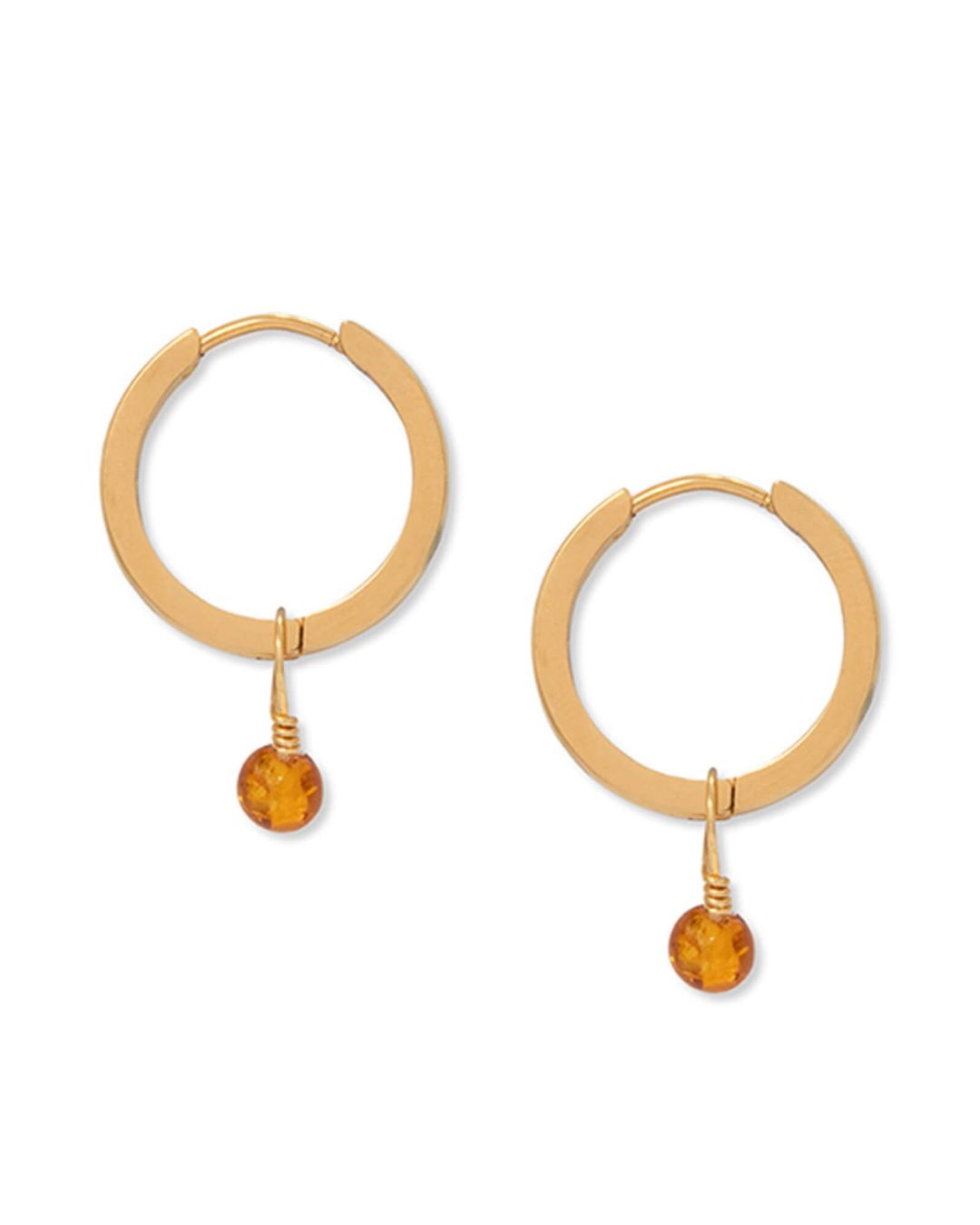 Amber Hoops