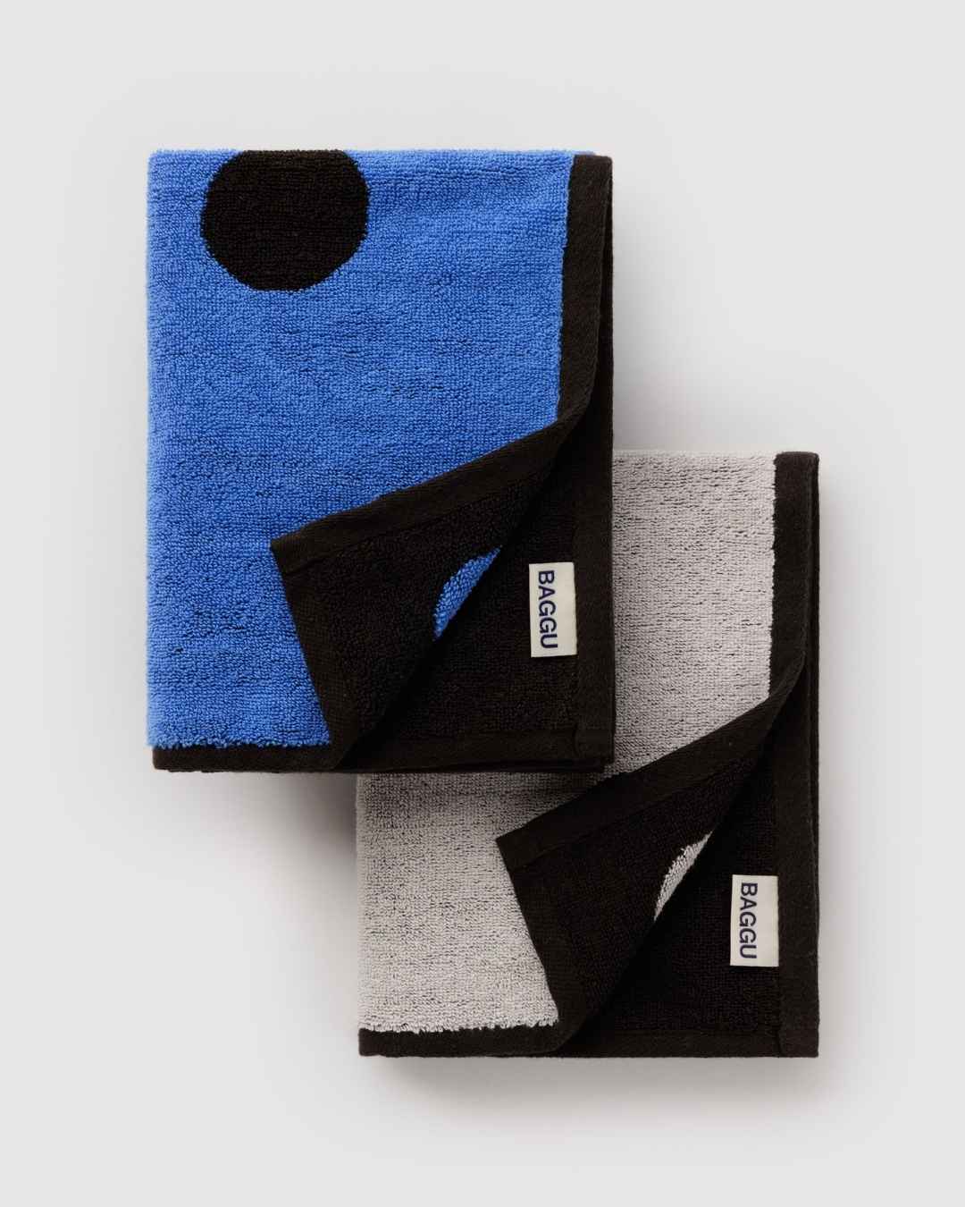 Polka Dot Mix Hand Towel Set of 2