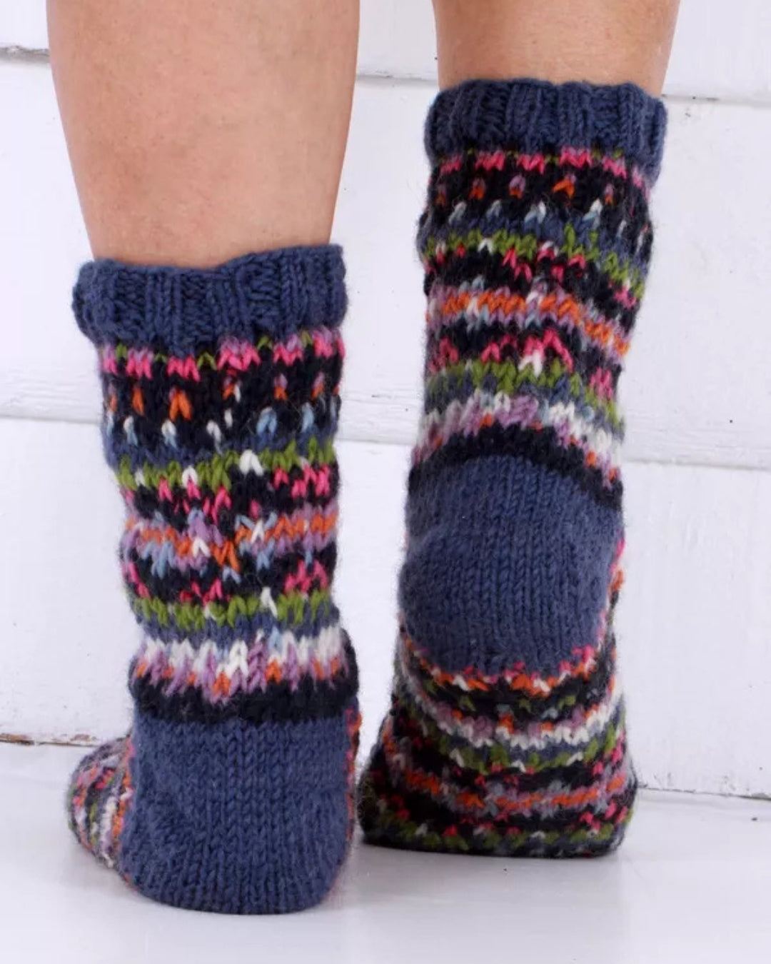 Denim Iona Sofa Socks Pachamama