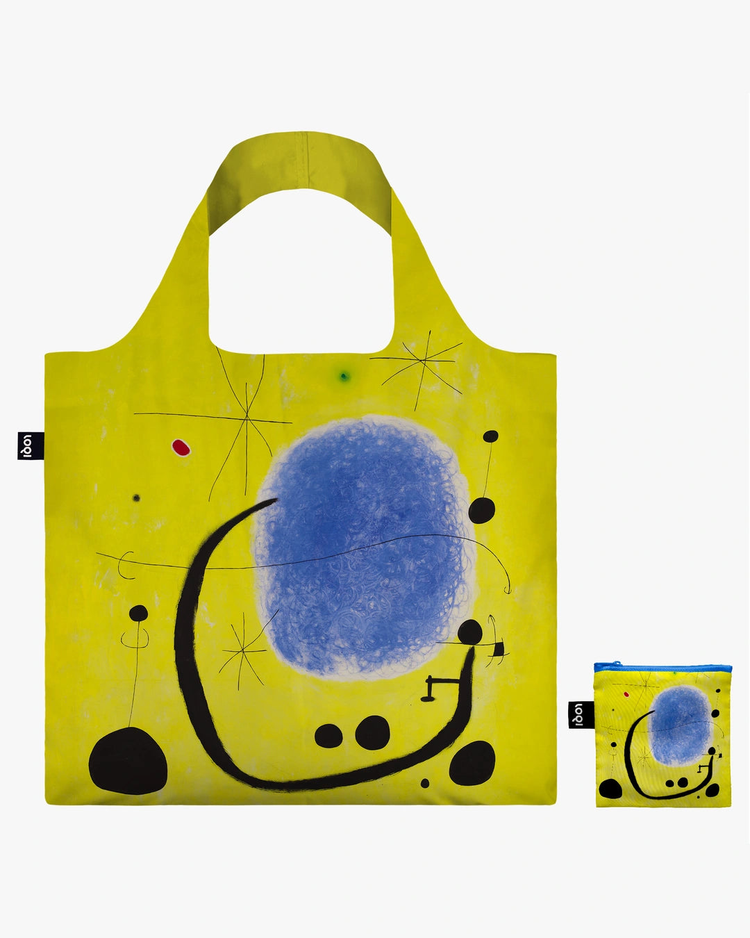 Gold of Azure by Joan Miró Recycled Bag | LOQI | Shopping Tote Bag