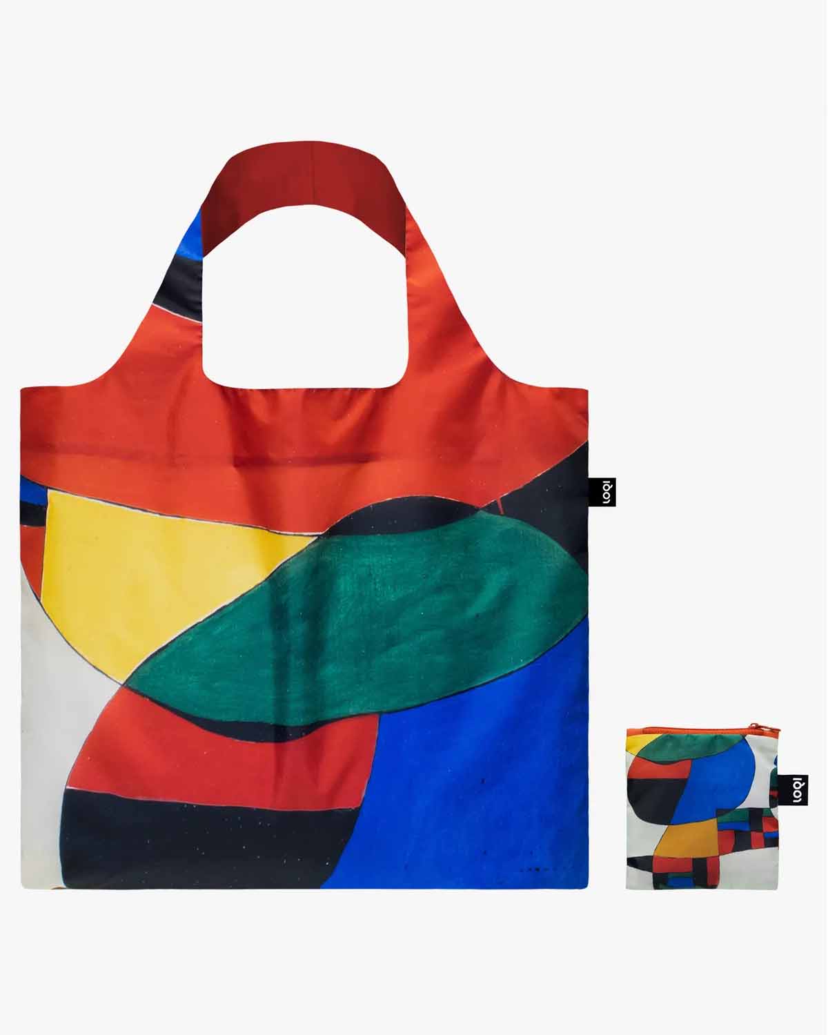 Woman, Bird and Star by JOAN MIRO Recycled Bag | LOQI | Shopping Tote Bag