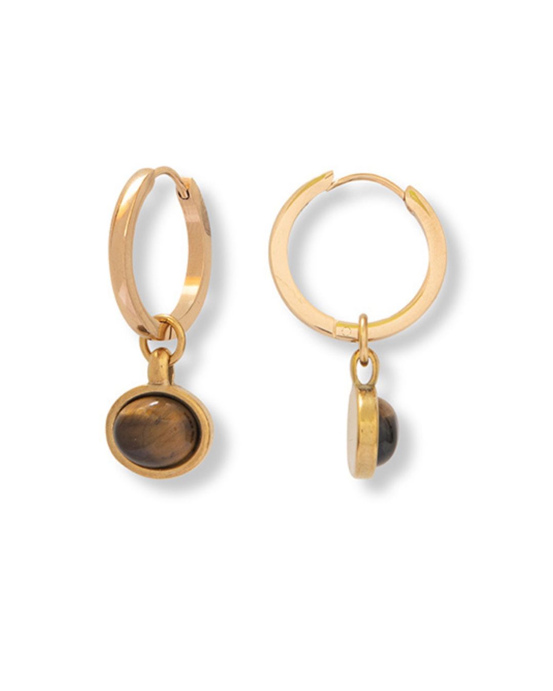 Gold Jovie Hoops