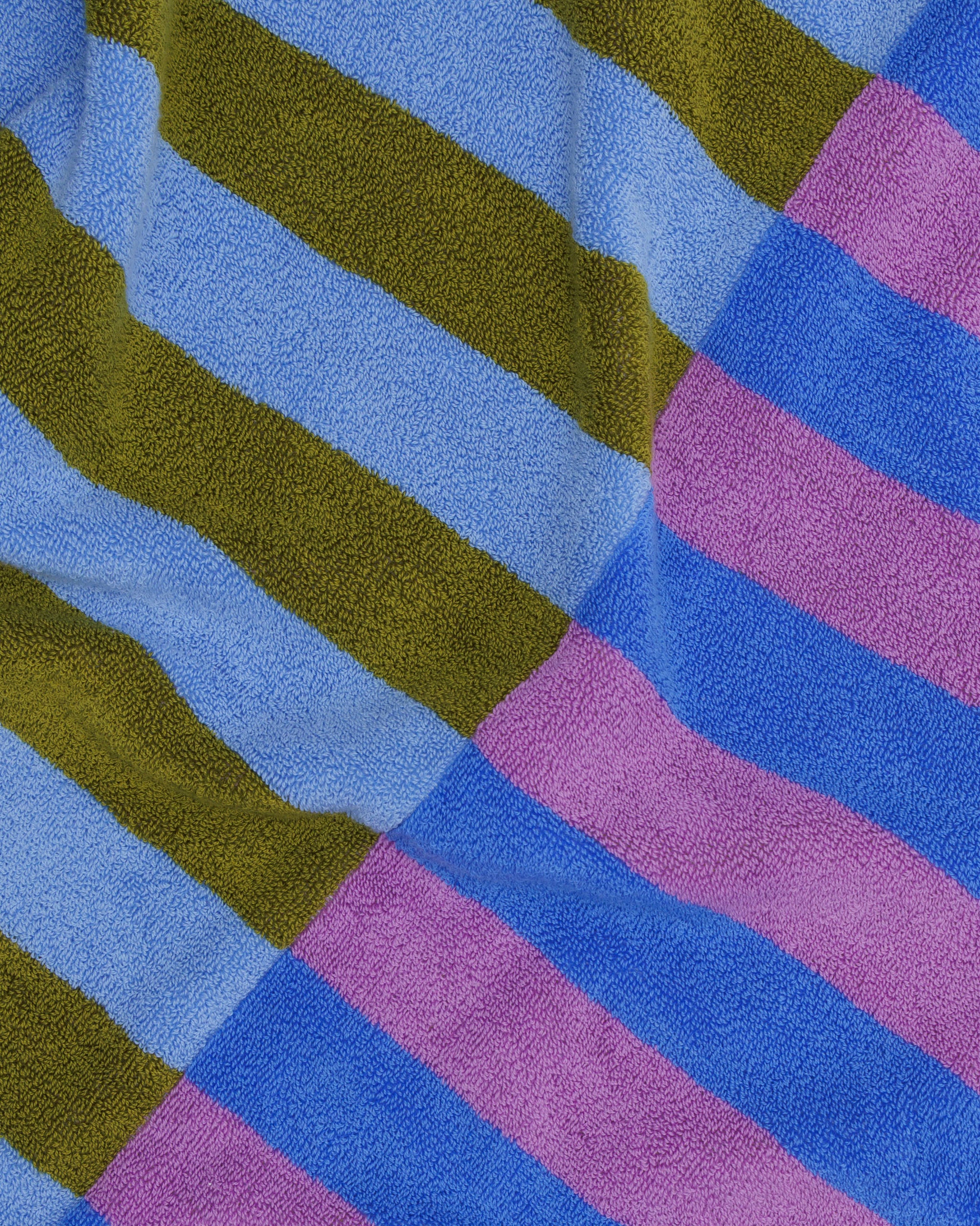 BAGGU Cabana Stripe Bath Towel