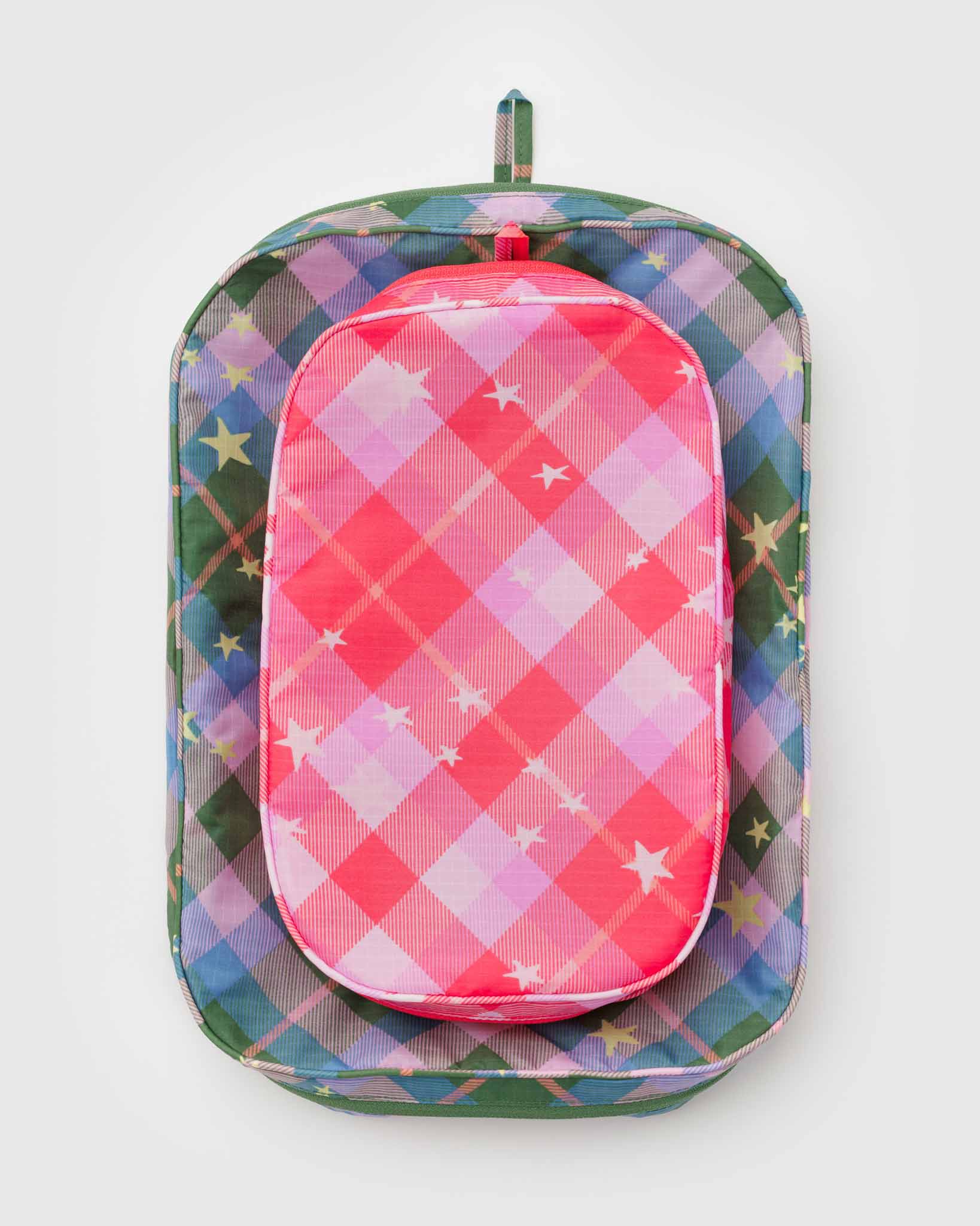 Star Plaid Packing Cube Set BAGGU | BAGGU | Packing + Organisation