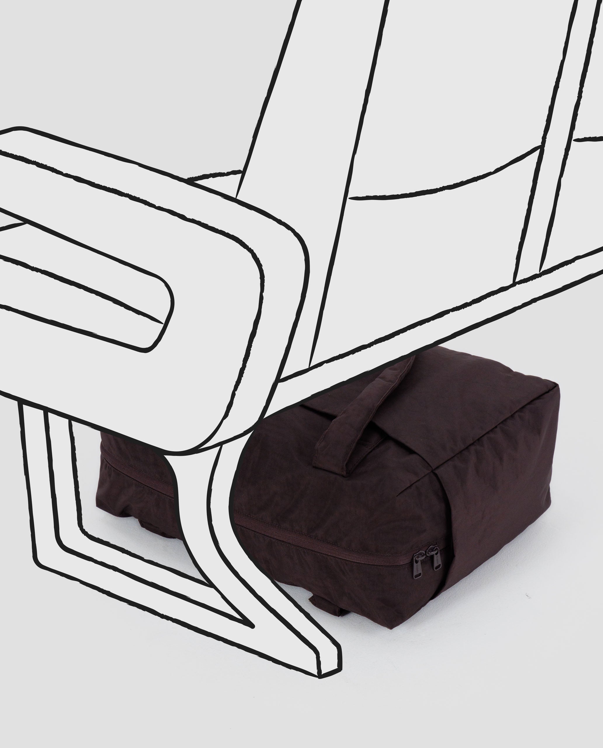 Chocolate Plum Small Cloud Carry-On