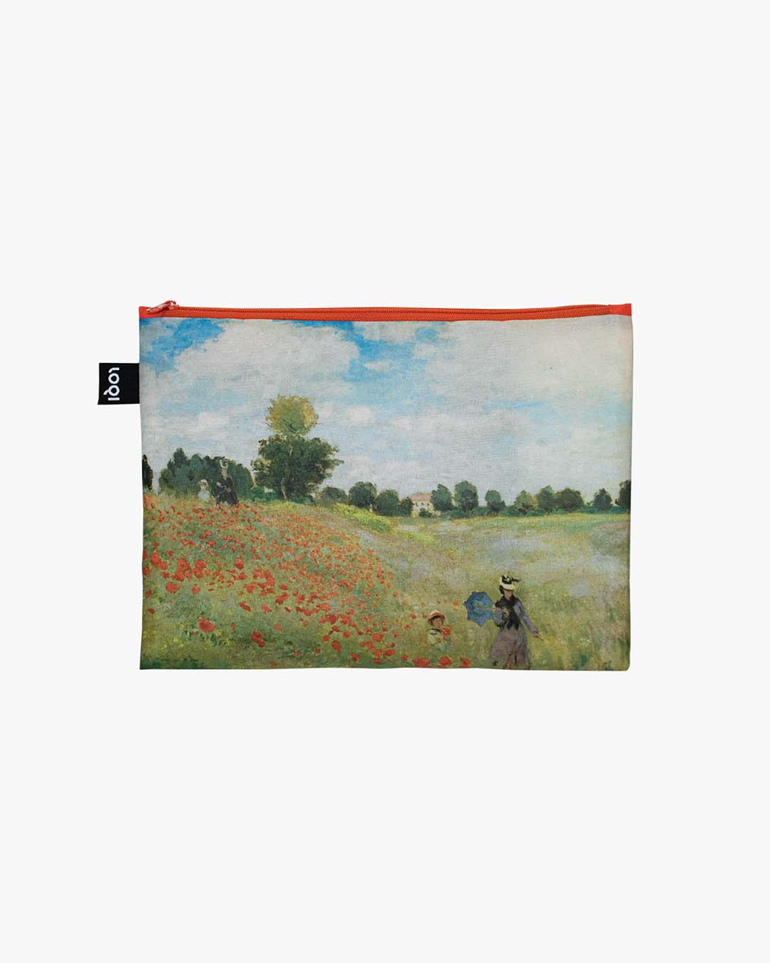 Claude Monet Recycled Zip Pockets LOQI
