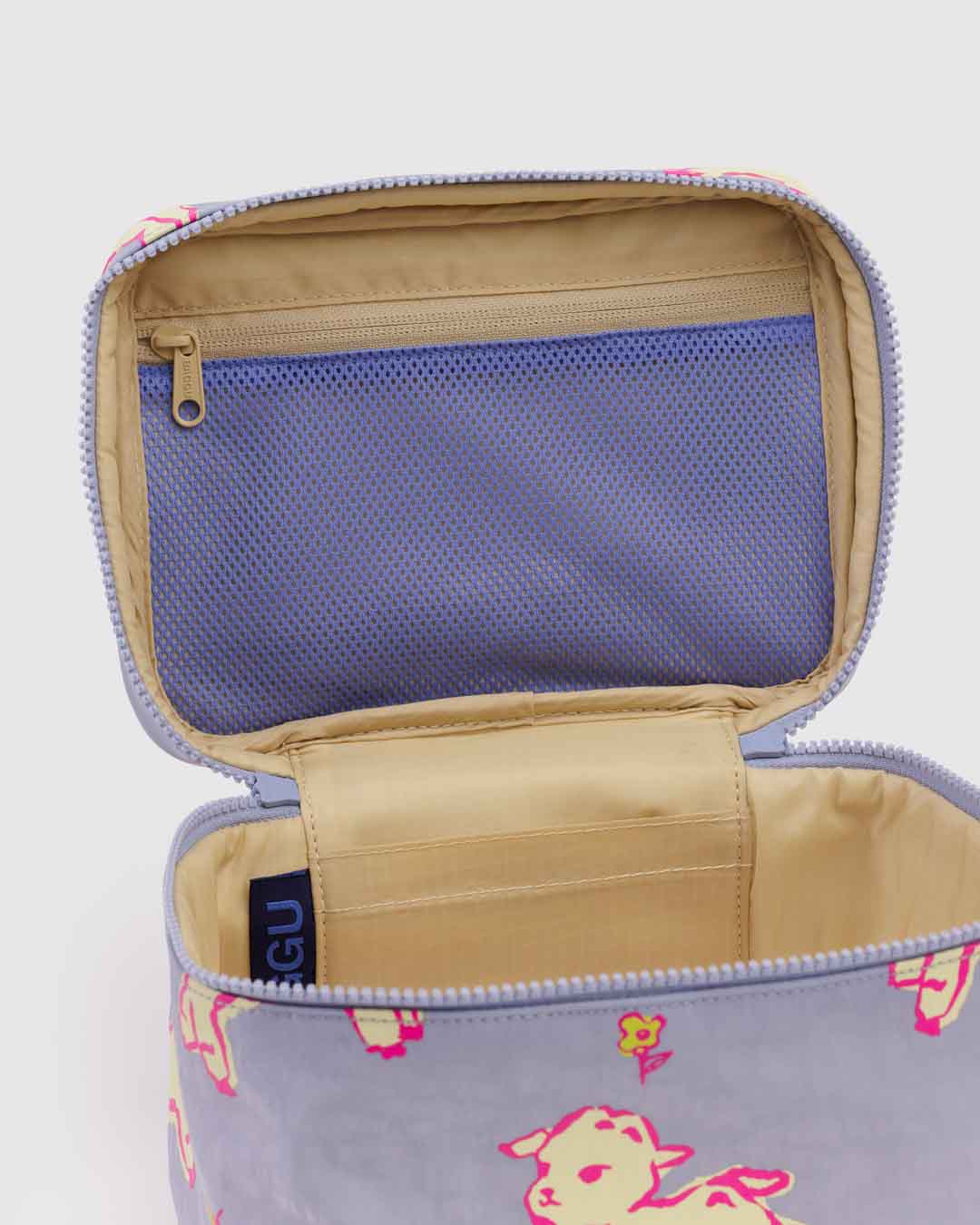 Lambs Large Cosmetic Case BAGGU