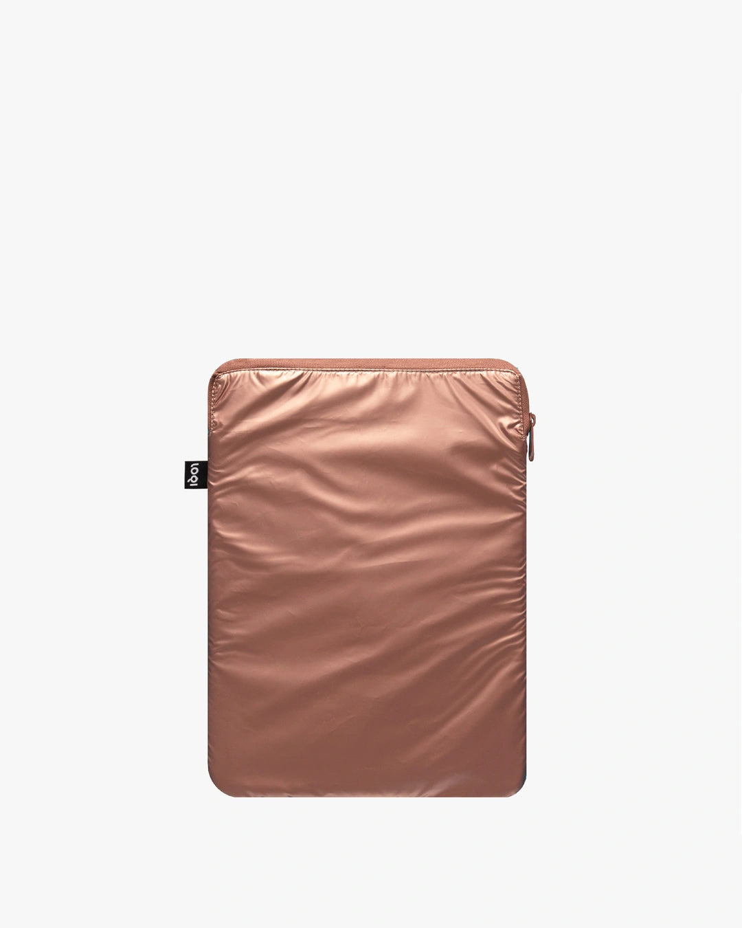 Metallic Rose Gold Laptop Sleeve 26 x 36cm (10.2" × 14.1") | LOQI | Laptop Sleeve