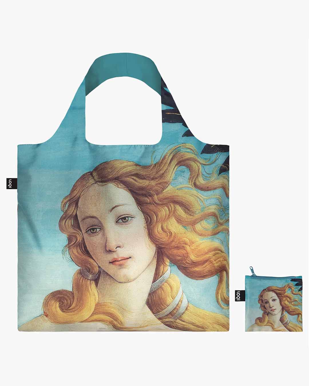 Portrait of Venus by Sandro BOTTICELLI Recycled Bag | LOQI | Shopping Tote Bag