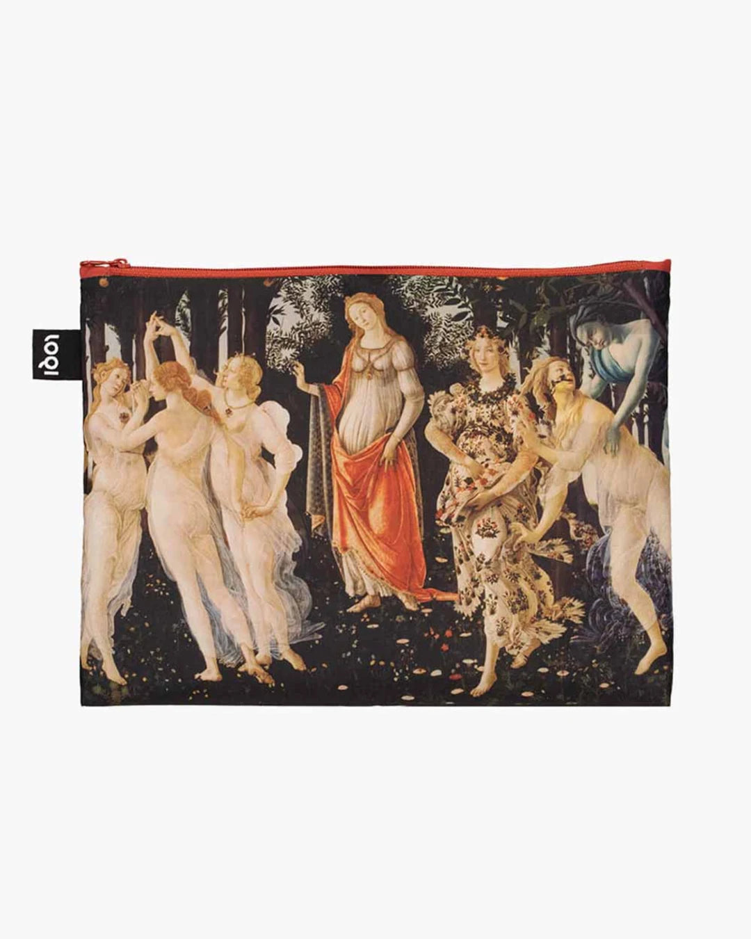 Venus and Primavera by SANDRO BOTTICELLI Set of 3 Recycled Zip Pockets | LOQI | Packing + Organising