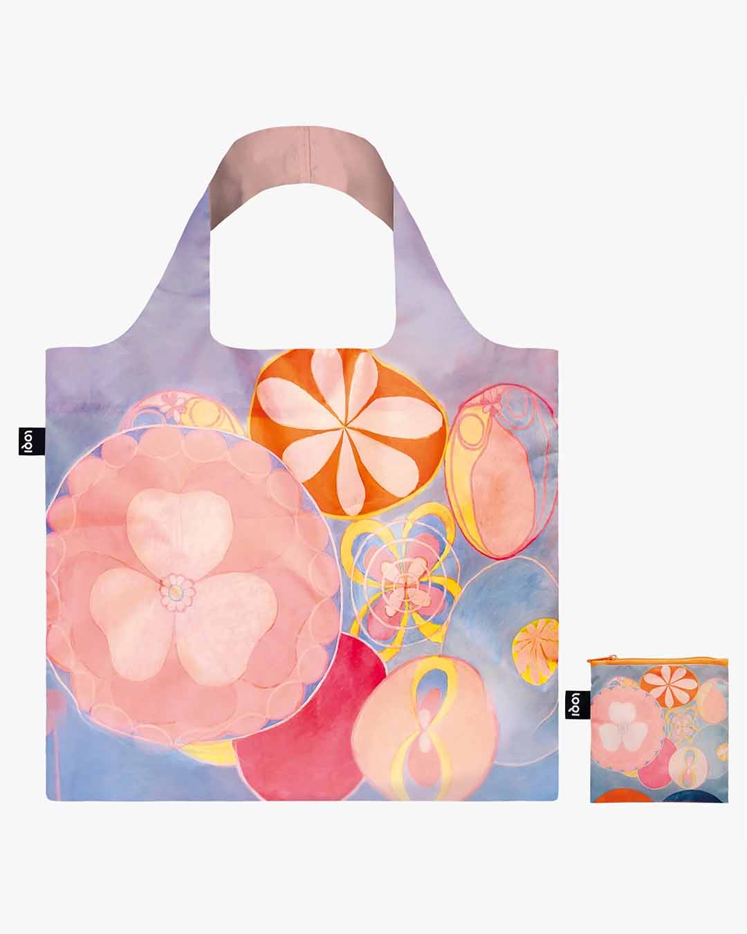 Childhood by Hilma af Klint Recycled Reusable Bag | LOQI | Shopping Tote Bag