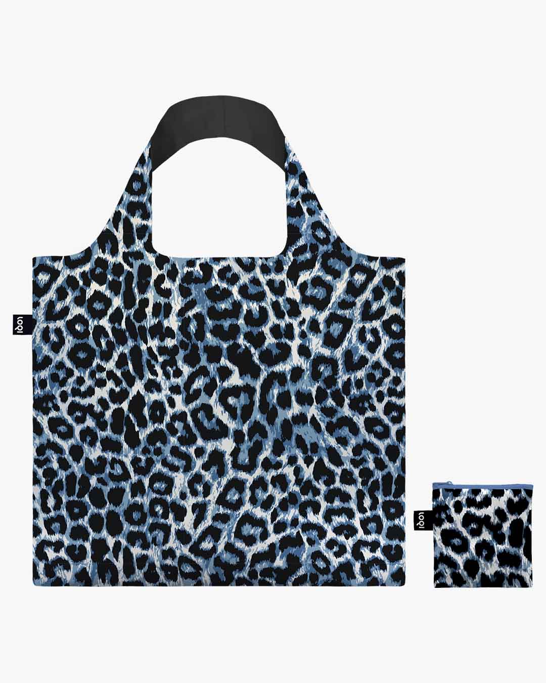Leopard Twilight Recycled Bag LOQI | LOQI | Shopping Tote Bag