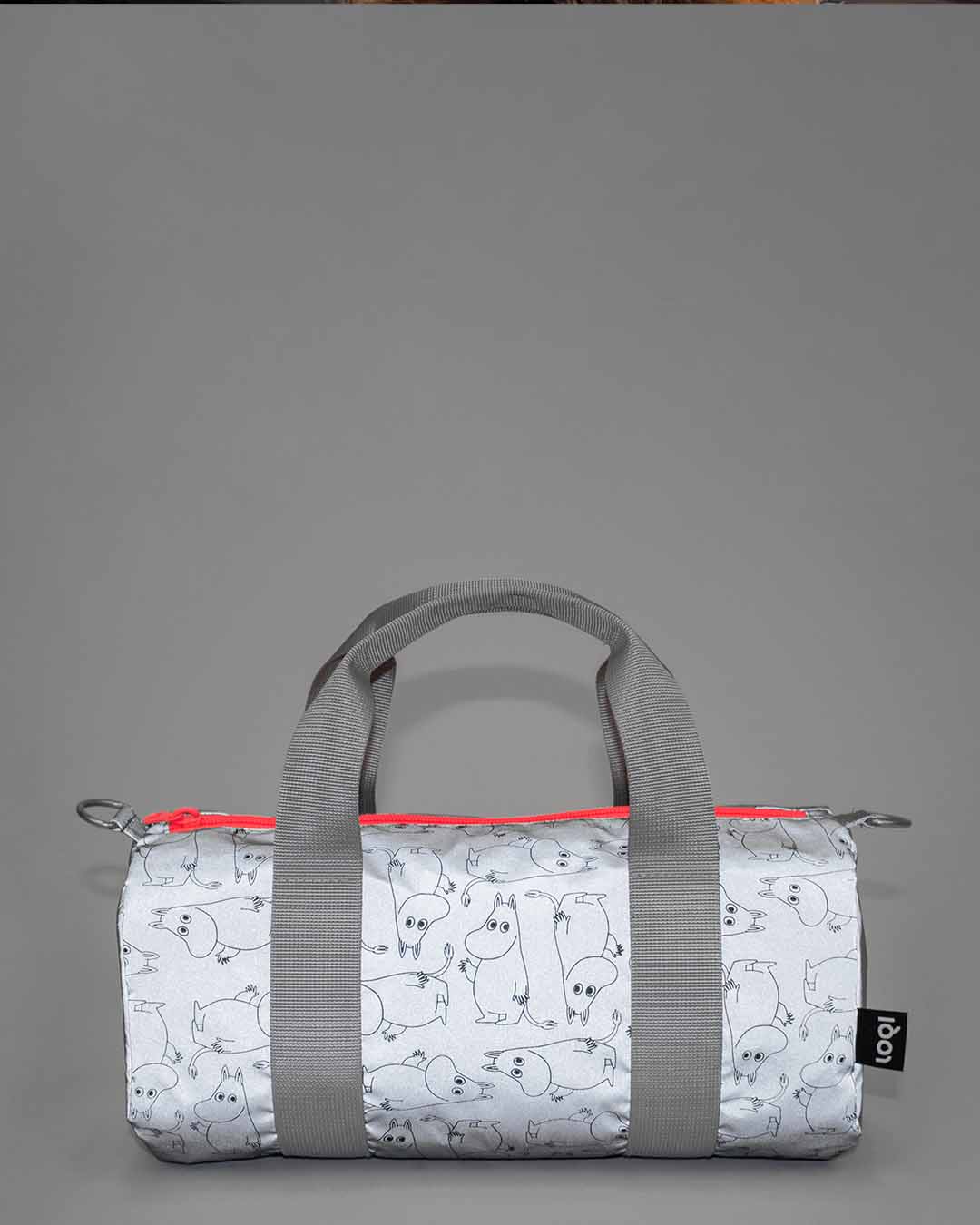 MOOMIN Pattern Reflective Mini Weekender Bag | LOQI | Crossbody Bag