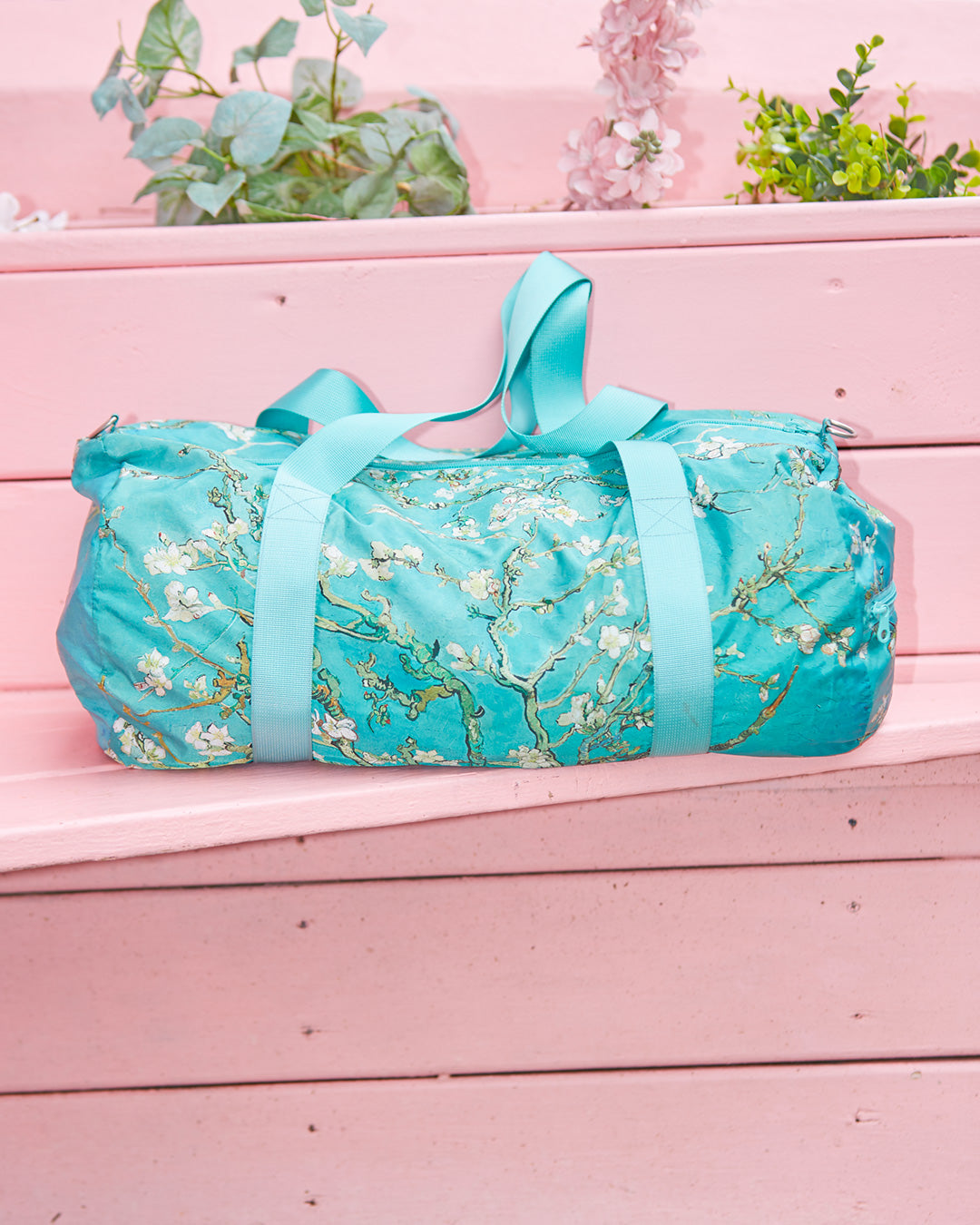Almond Blossom by VAN GOGH Recycled Weekender Bag | LOQI | Travel + Overnight Bag