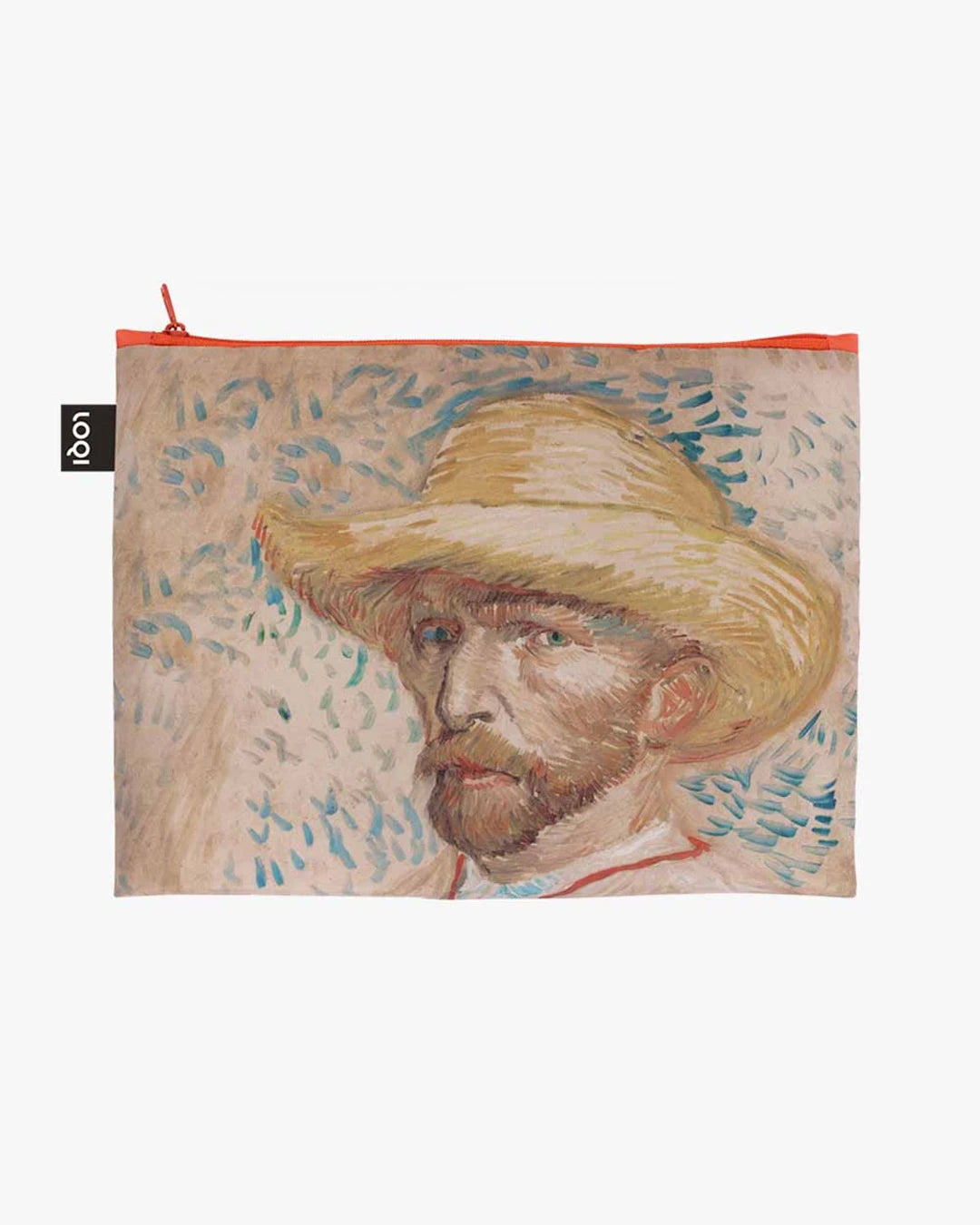 LOQI | Sunflowers, Self Portrait, Almond Blossom by VAN GOGH Recycled Zip Pockets | Packing + Organising