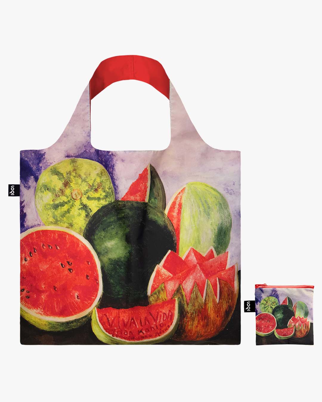 Viva la Vida, Watermelons by Frida Kahlo Recycled Bag - LOQI | LOQI | Shopping Tote Bag