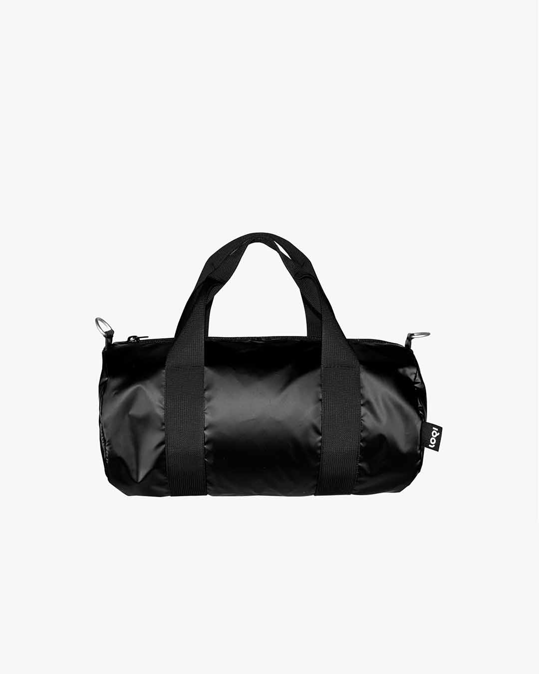 Metallic Matt Black Mini Weekender Bag | LOQI | Crossbody Bag