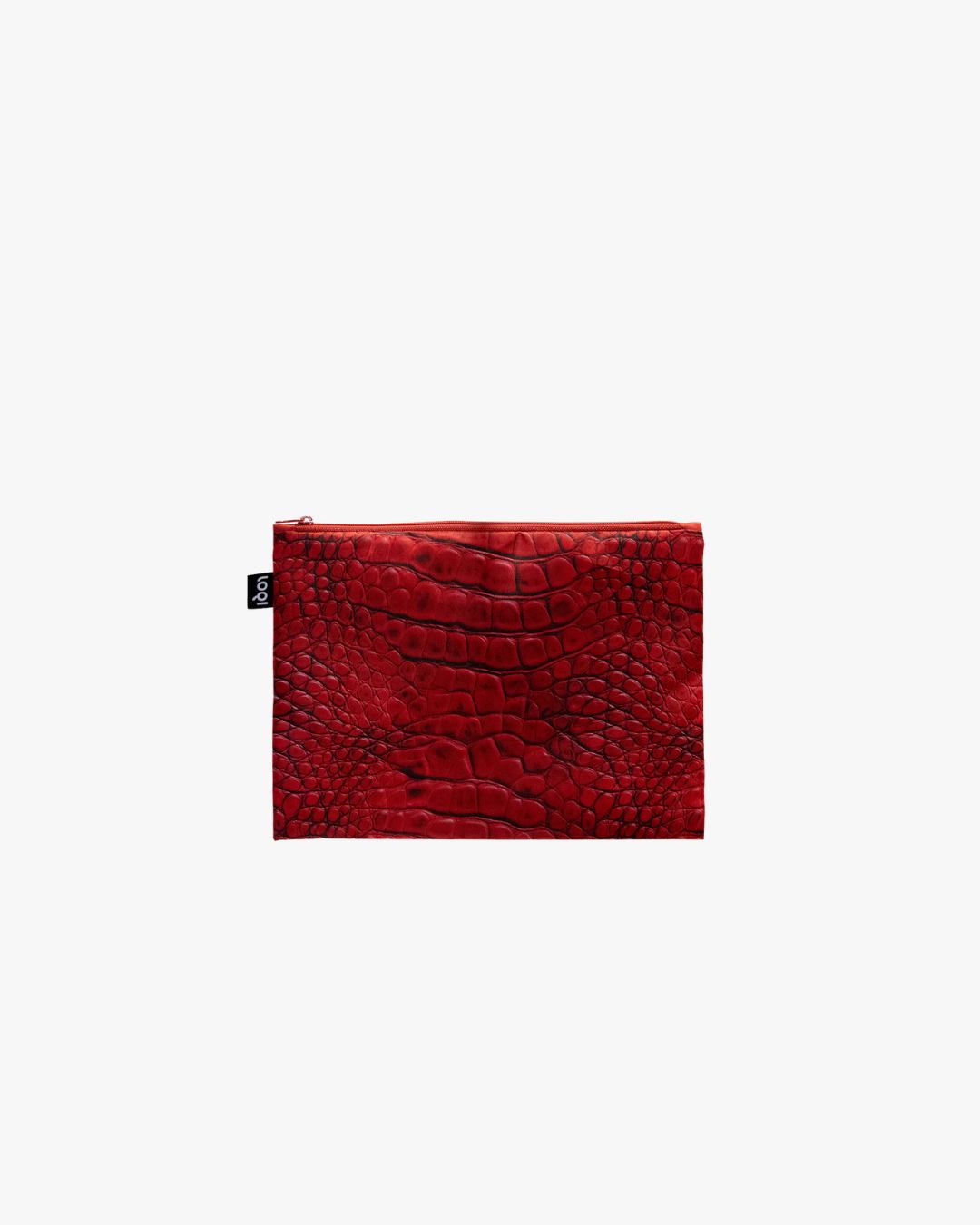 Crocodile Recycled Zip Pockets
