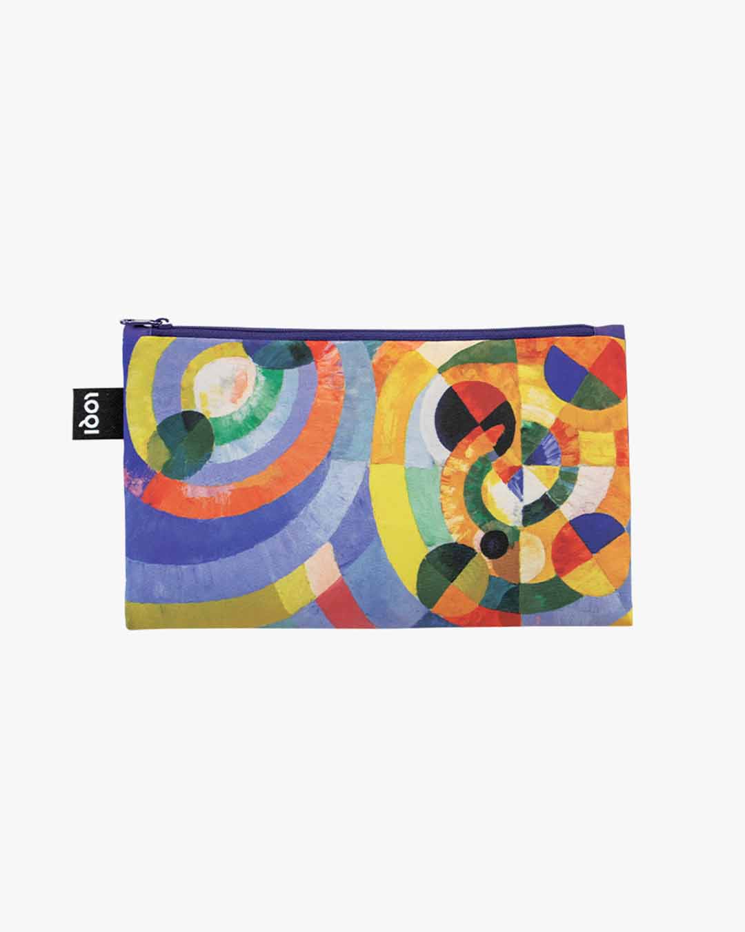 Mondrian, Kandinsky, Delaunay Set of 3 Recycled Zip Pockets | LOQI | Packing + Organising