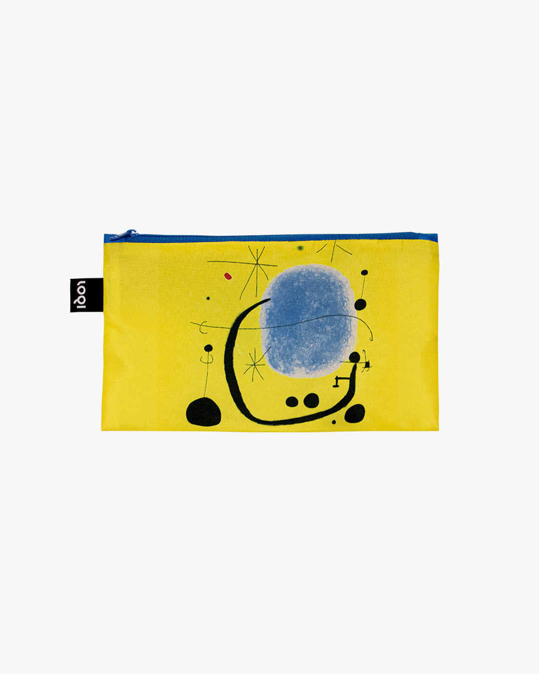 Joan Miró Set of 3 Recycled Zip Pockets | LOQI | Packing + Organising