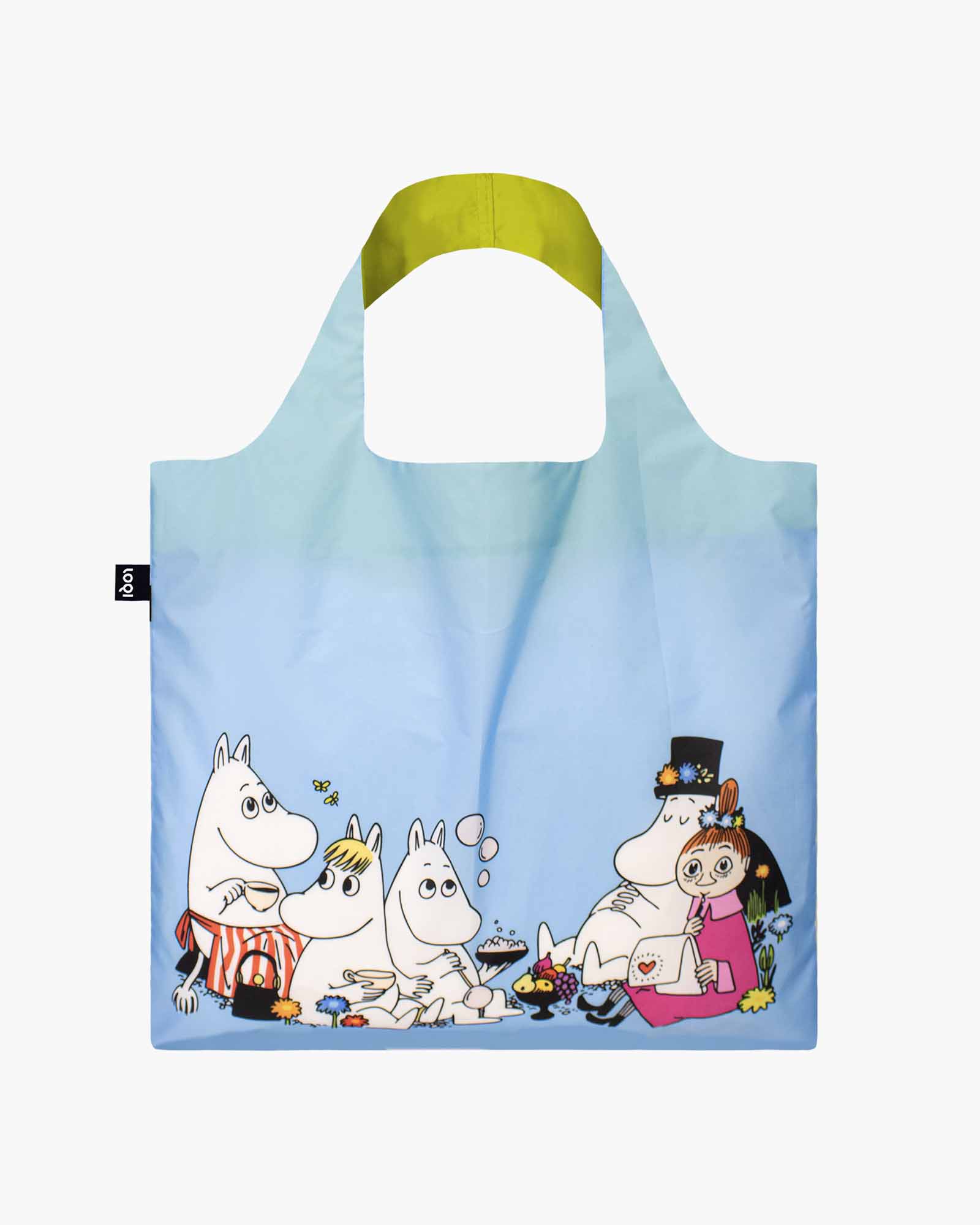 LOQI MOOMIN Family Recycled Bag | LOQI | Shopping Tote Bag