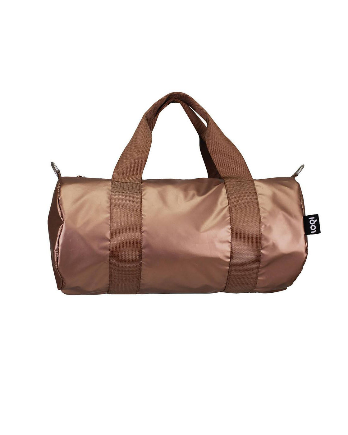 Metallic Matt Rose Mini Weekender Bag | LOQI | Crossbody Bag