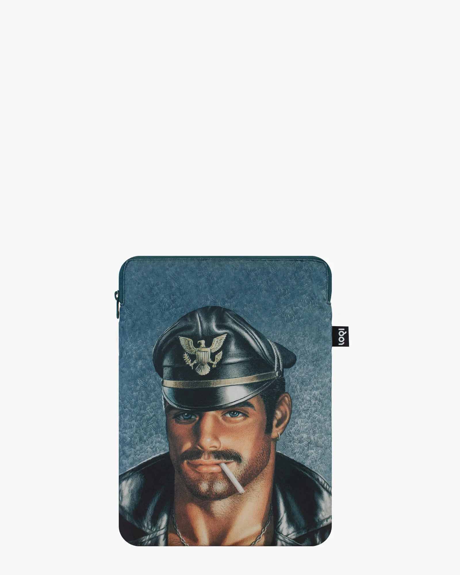 Tom of Finland Laptop Sleeve 24 x 33cm 24 x 33cm (9.4" × 13") | LOQI | Laptop Sleeve