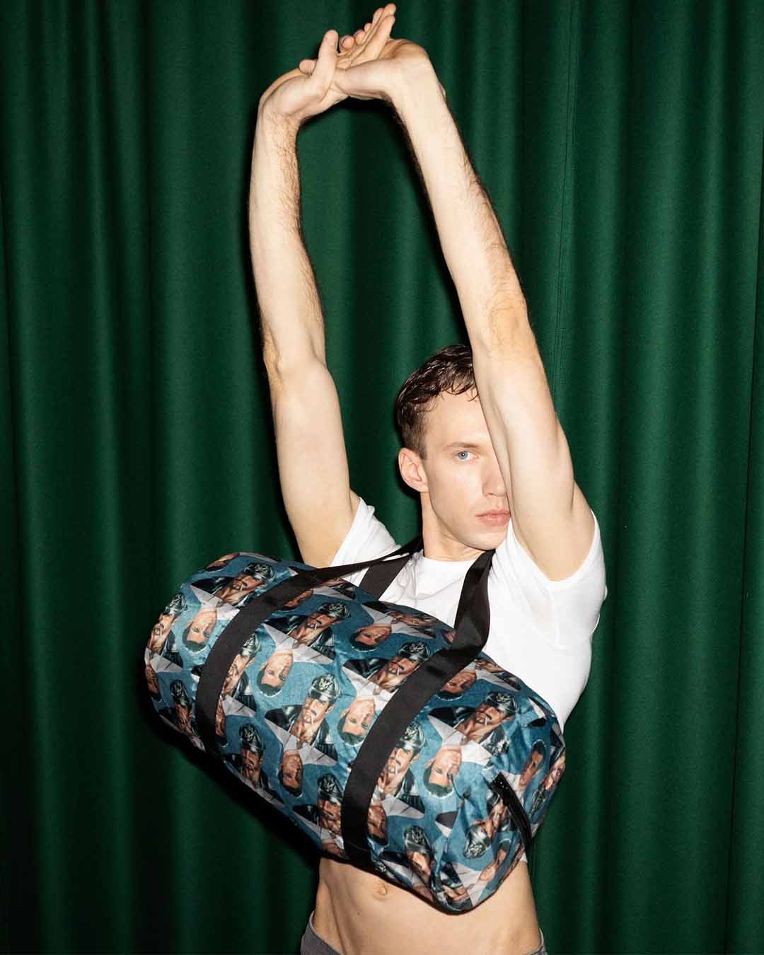 Day & Night by TOM OF FINLAND Recycled Weekender Holdall Bag | LOQI | Travel + Overnight Bag