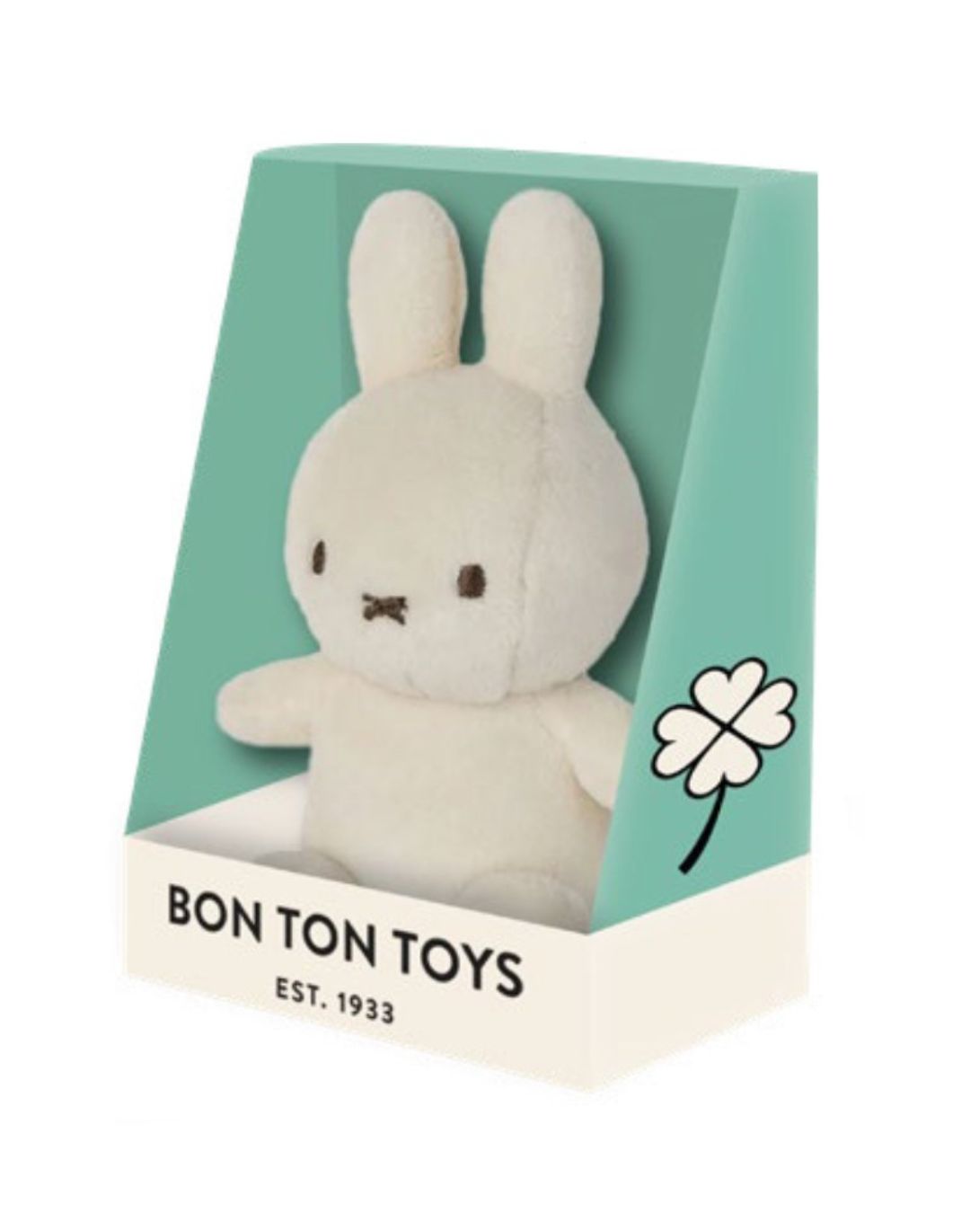 Miffy Cream Lucky Charm Plush in Giftbox 10cm