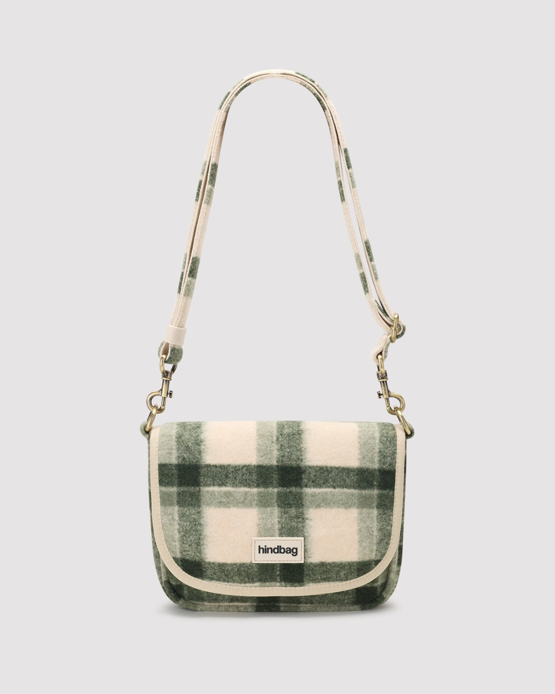 Green Tartan Margault Shoulder Bag hindbag