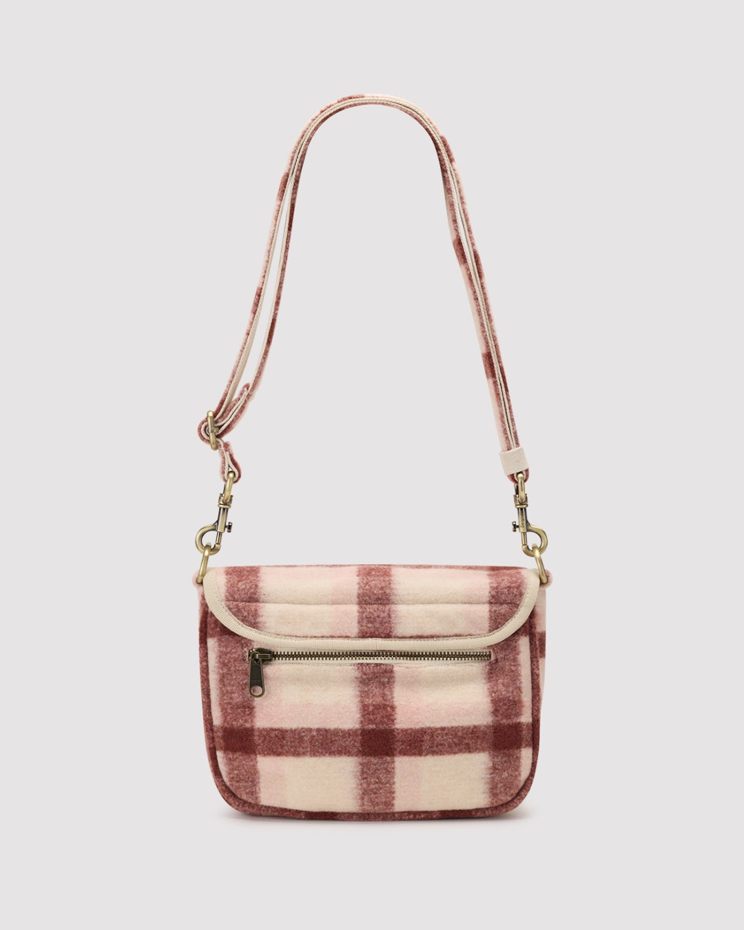 Pink Tartan Margault Shoulder Bag hindbag