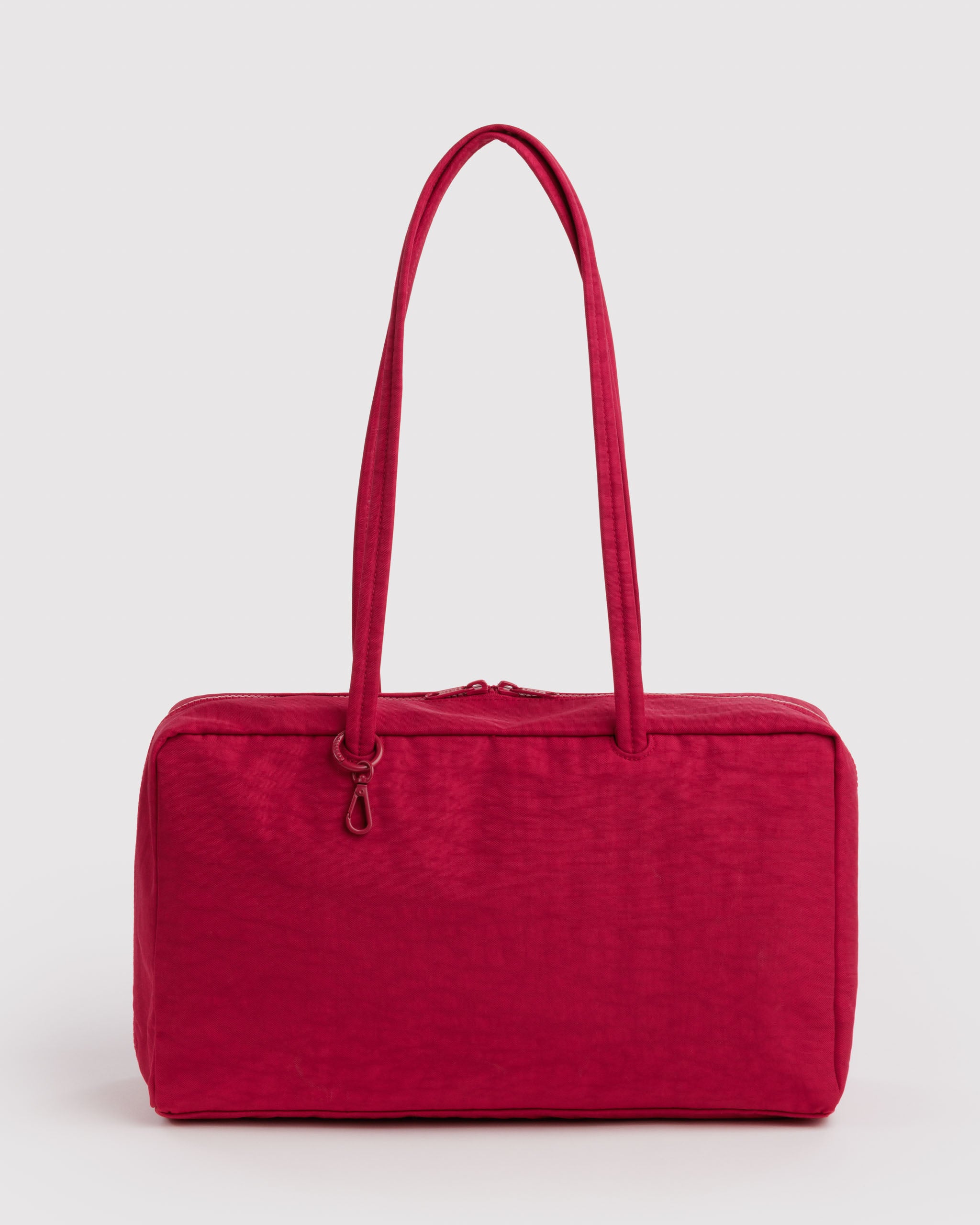 Cherry Medium Nylon Bowler Bag