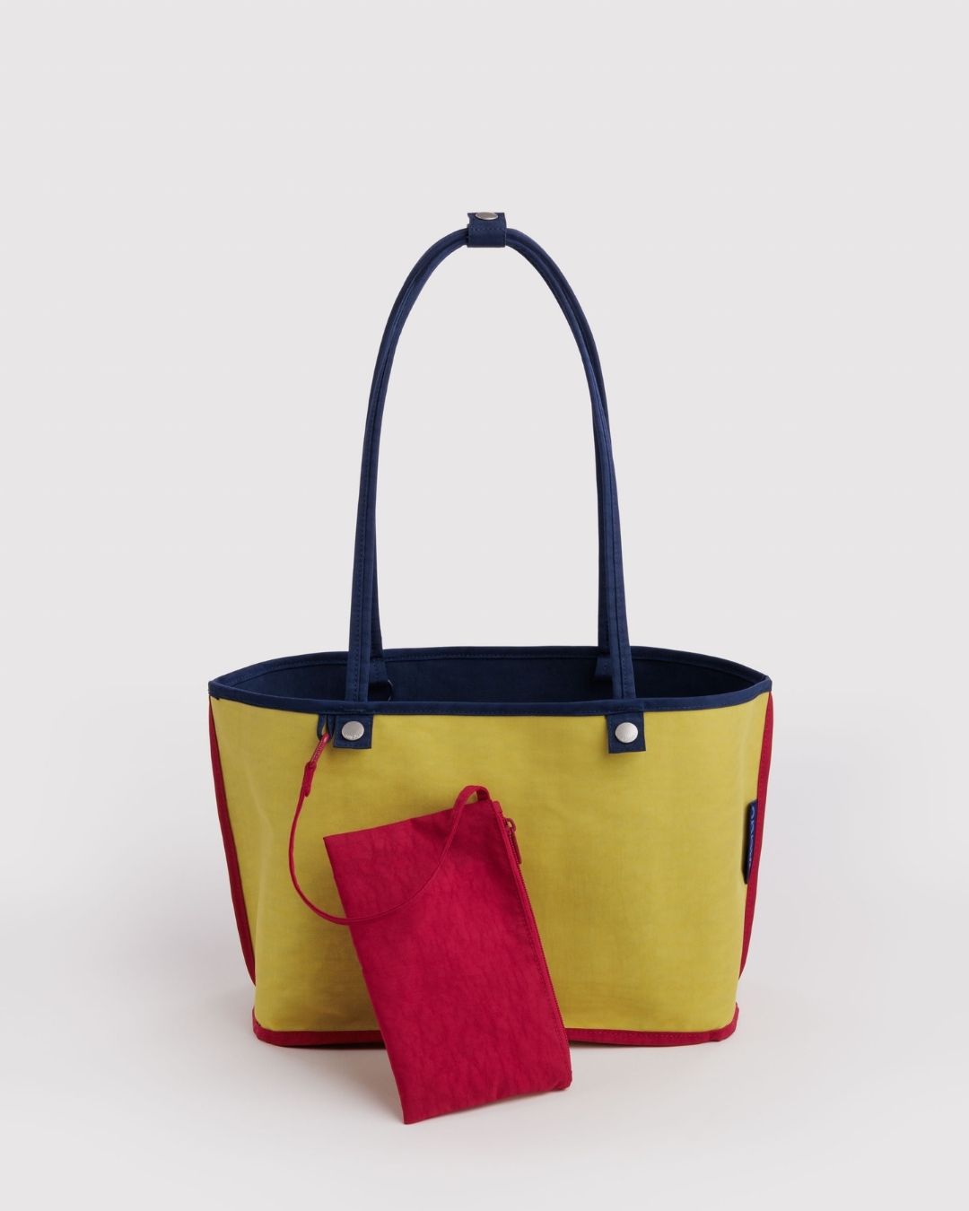 Navy Mix Medium Nylon Reversible Tote