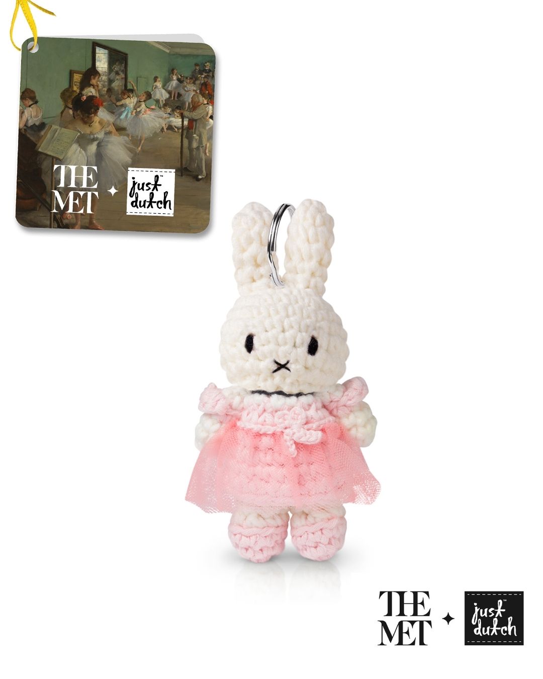 Miffy Handmade Crochet Keyring Degas Dress