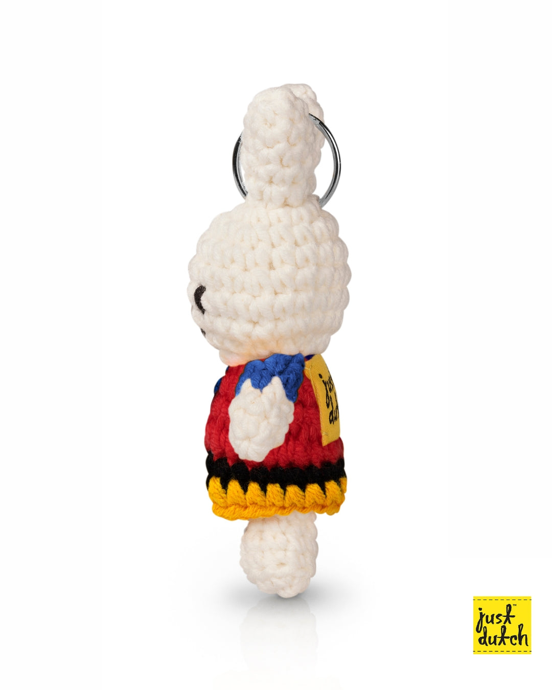 Miffy Handmade Crochet Keyring Mondrian ARTIST COLLECTION