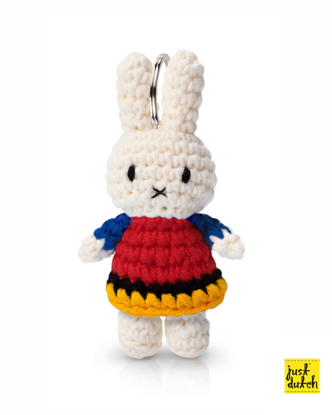 Miffy Handmade Crochet Keyring Mondrian ARTIST COLLECTION