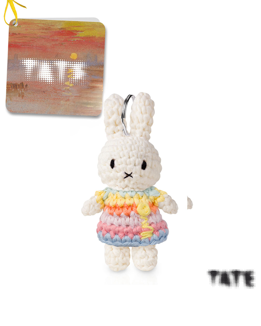 Miffy Handmade Crochet Keyring Turner Dress
