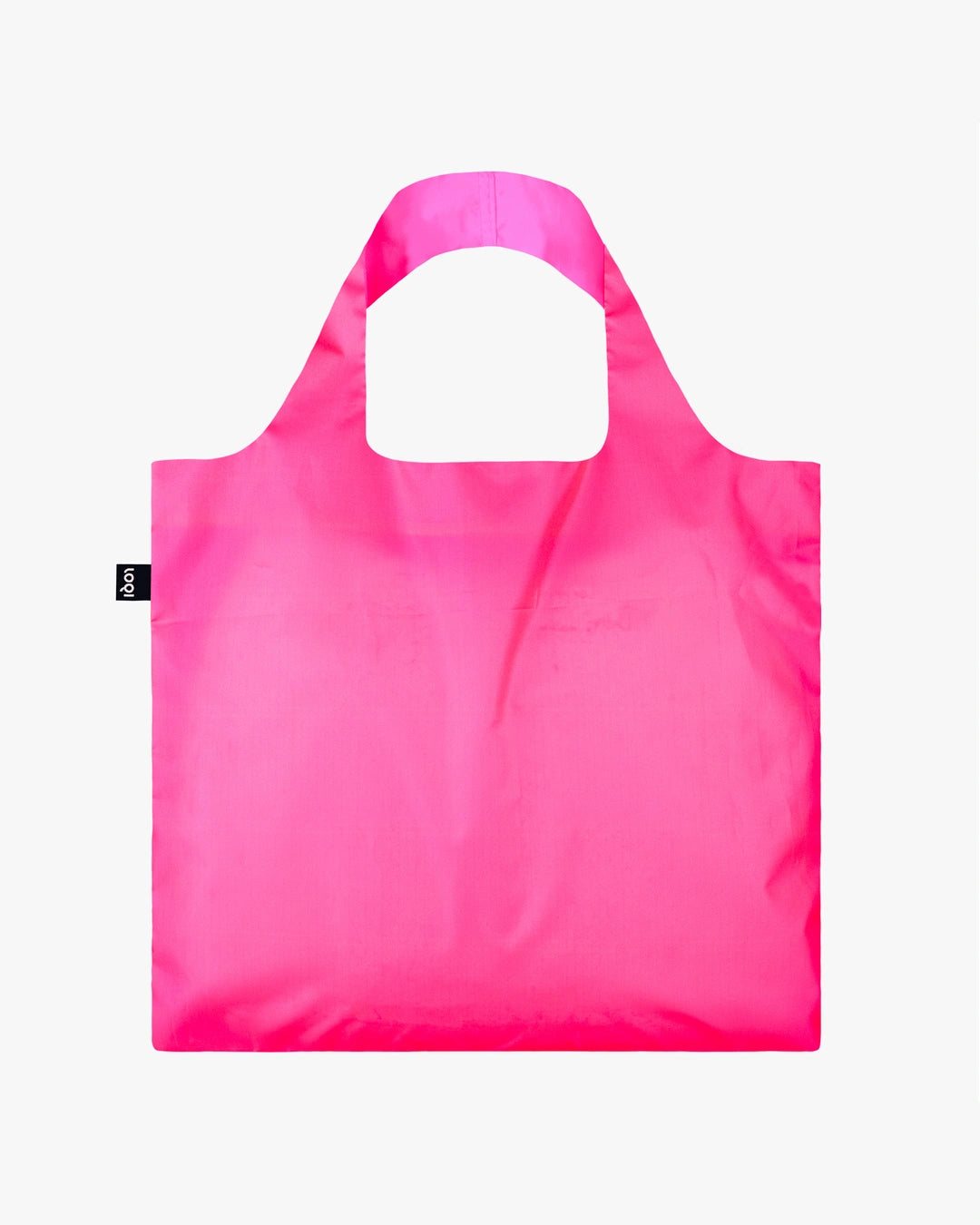 Neon Pink Recycled Bag | LOQI | Shopping Tote Bag