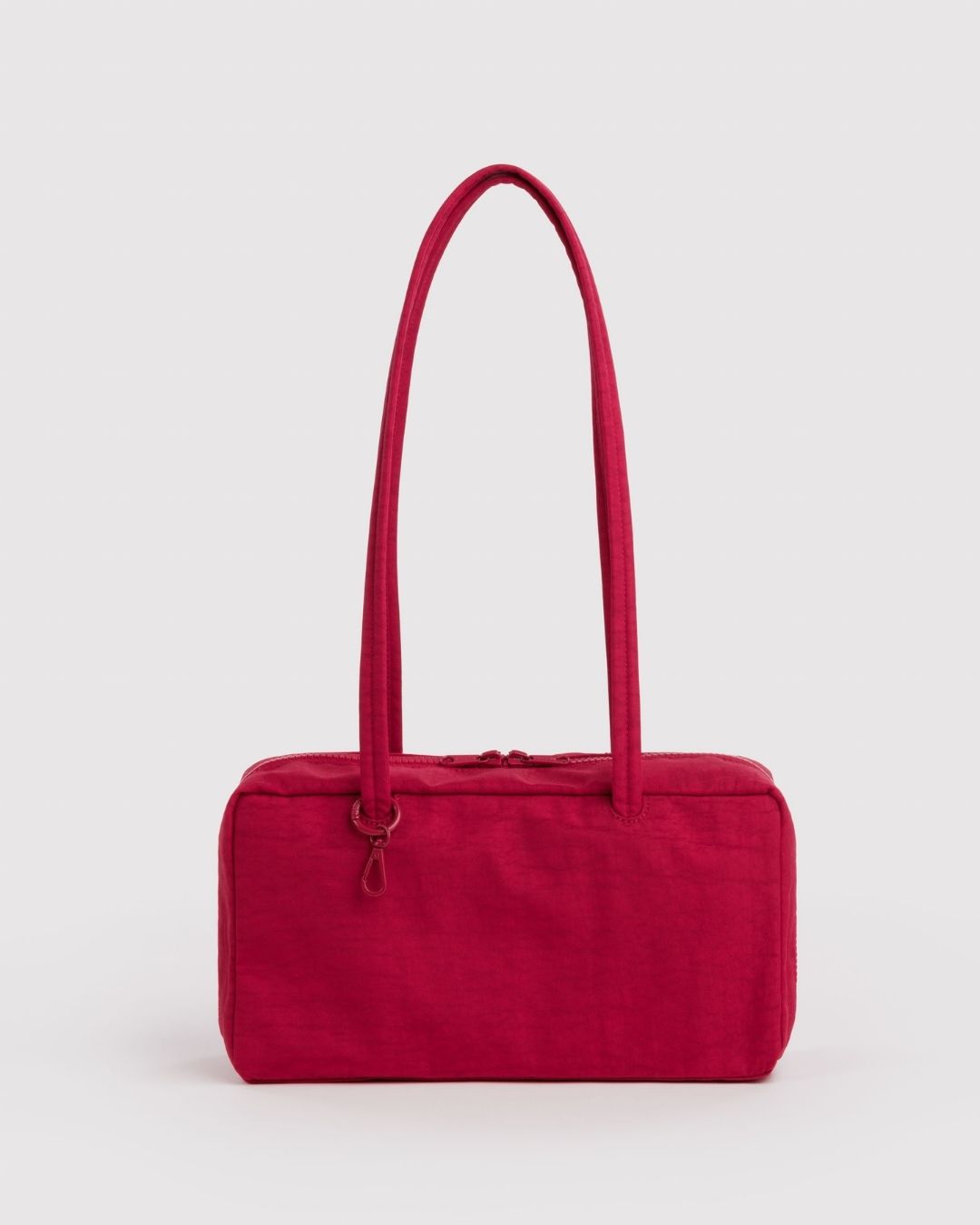 Cherry Nylon Bowler Bag
