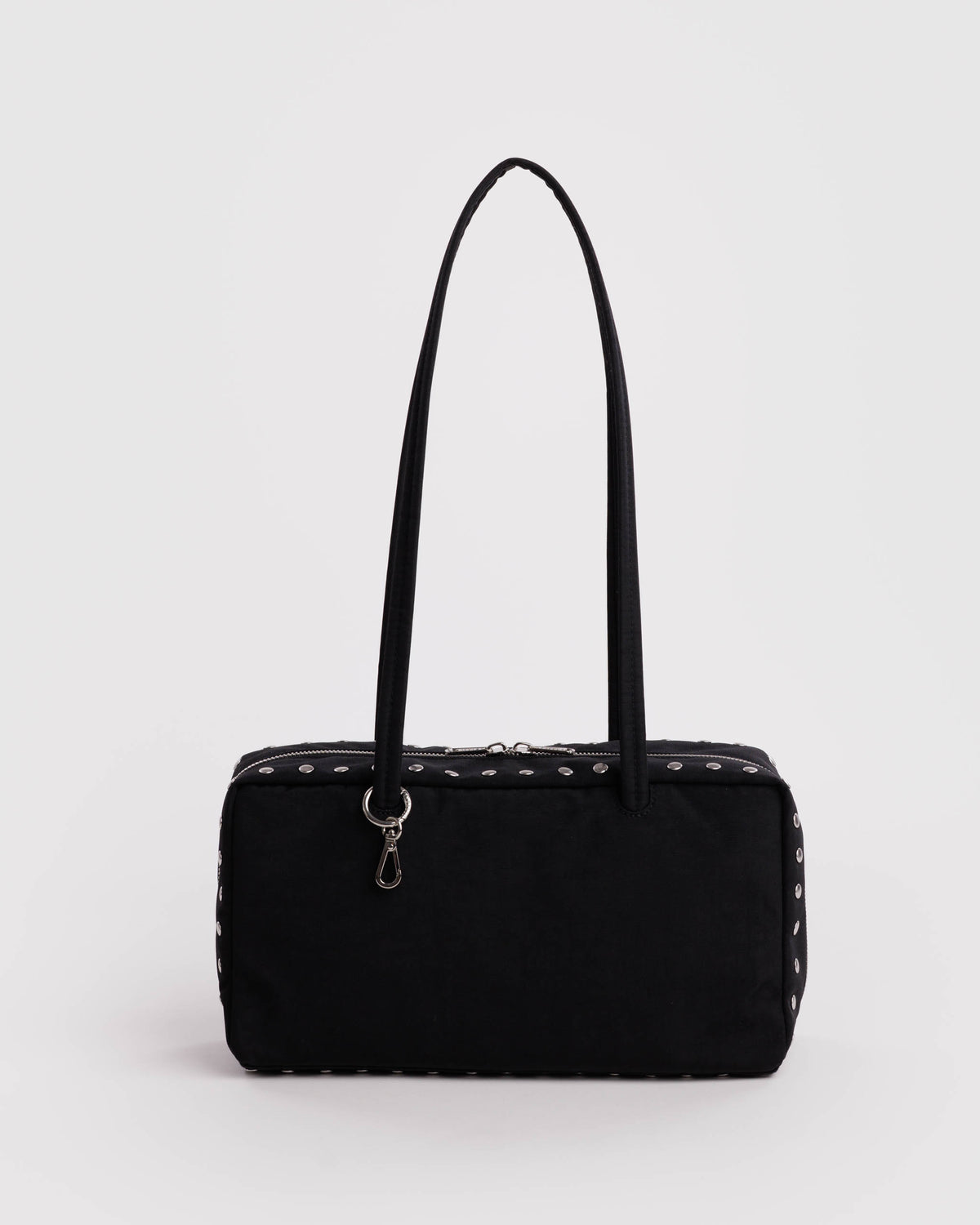 Studs Nylon Bowler Bag | BAGGU | Nylon Bowler Bag