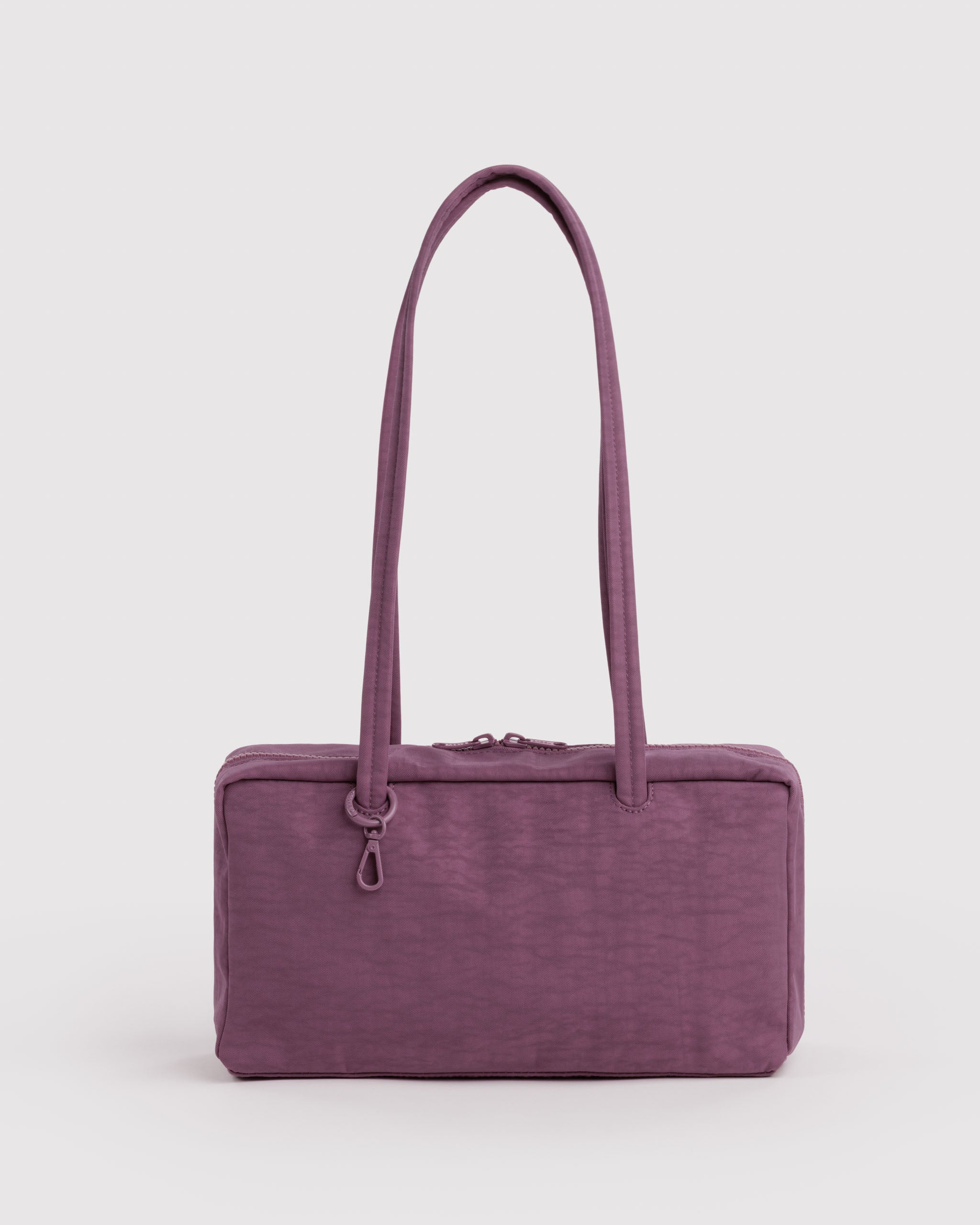 Wild Plum Nylon Bowler Bag